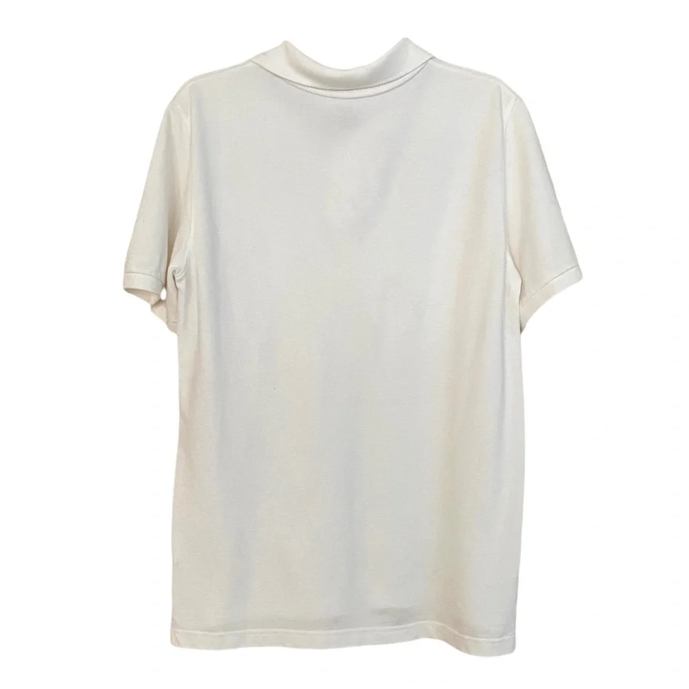 White Polo Shirt Boys XL Cotton